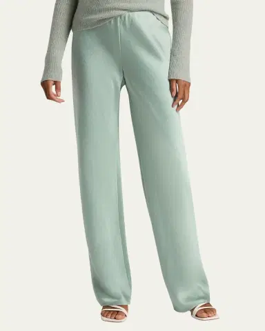 Vince Colette High-Waist Fluid Satin Bias Pants | Thumbnail 12 Vince Colette High-Waist Fluid Satin Bias Pants | Thumbnail 12