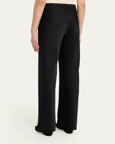 Vince Colette High-Waist Fluid Satin Bias Pants | Thumbnail 3 Vince Colette High-Waist Fluid Satin Bias Pants | Thumbnail 3