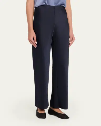 Vince Colette High-Waist Fluid Satin Bias Pants | Thumbnail 8 Vince Colette High-Waist Fluid Satin Bias Pants | Thumbnail 8