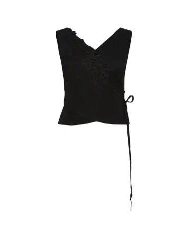 SIR Klara Embroidered Wrap Top | Thumbnail 1
