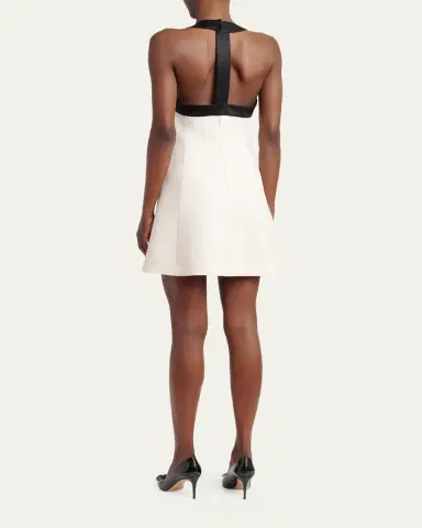 Valentino Garavani Bow-Accented Mini Dress | Thumbnail 3 Valentino Garavani Bow-Accented Mini Dress | Thumbnail 3