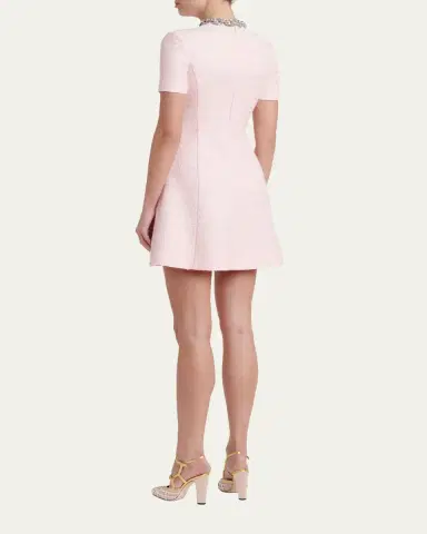 Valentino Garavani Embellished Gancini Minidress | Thumbnail 3