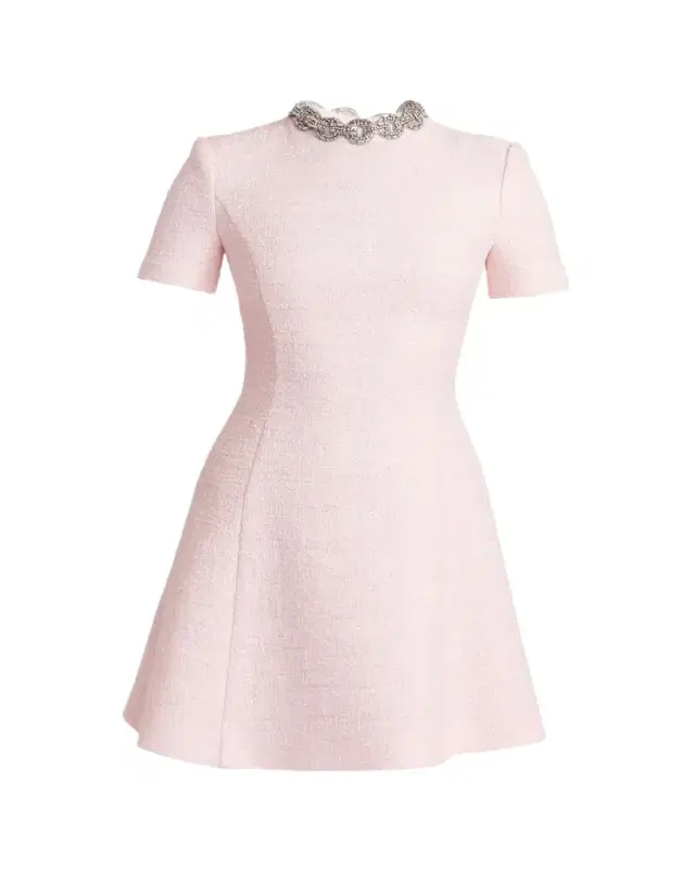 Valentino Garavani Embellished Gancini Minidress