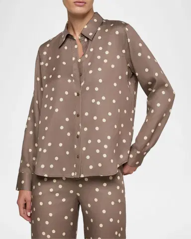 L'Agence Ellery Polka Dot Blouse | Thumbnail 4 L'Agence Ellery Polka Dot Blouse | Thumbnail 4