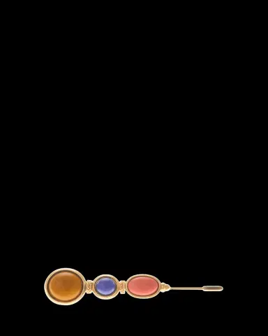 ben-amun Multicolor Cabochon Pin | Thumbnail 2 ben-amun Multicolor Cabochon Pin | Thumbnail 2