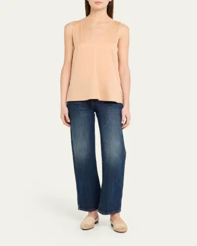 Kobi Halperin Sailor Silk Sleeveless Blouse | Thumbnail 2