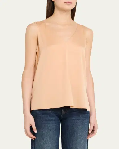 Kobi Halperin Sailor Silk Sleeveless Blouse | Thumbnail 4