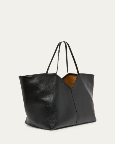 Saint Laurent Y Slim Tote Bag in Leather | Thumbnail 2