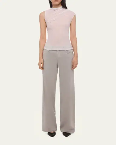 Helmut Lang Sheer Twist Tank Top | Thumbnail 2 Helmut Lang Sheer Twist Tank Top | Thumbnail 2
