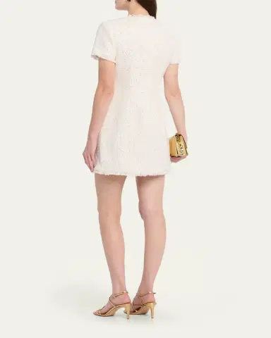 Toccin Phoebe Sequined Tweed Mini Dress | Thumbnail 3 Toccin Phoebe Sequined Tweed Mini Dress | Thumbnail 3