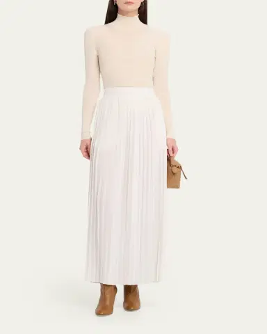 Toccin Dillon Pleated Maxi Skirt | Thumbnail 2