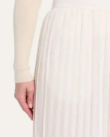 Toccin Dillon Pleated Maxi Skirt | Thumbnail 5