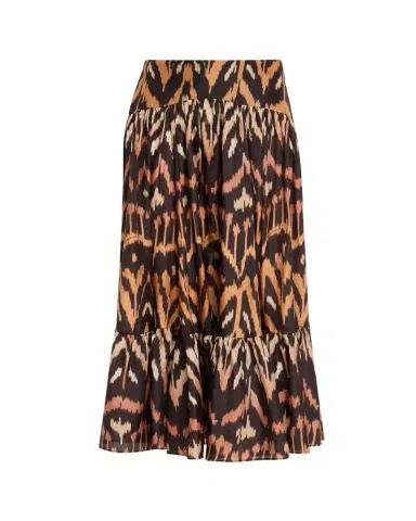 Zimmermann Aster Ikat Midi Skirt | Thumbnail 1 Zimmermann Aster Ikat Midi Skirt | Thumbnail 1
