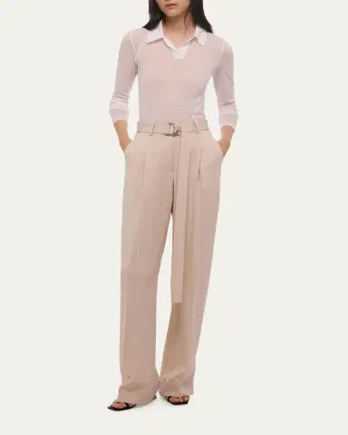 Helmut Lang Relaxed Pleated Trousers | Thumbnail 2 Helmut Lang Relaxed Pleated Trousers | Thumbnail 2