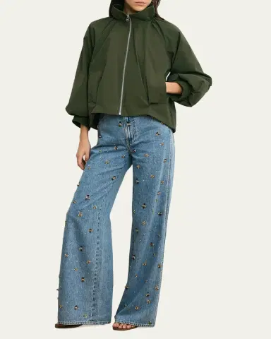 Veronica Beard Circe Blouson Jacket | Thumbnail 2 Veronica Beard Circe Blouson Jacket | Thumbnail 2