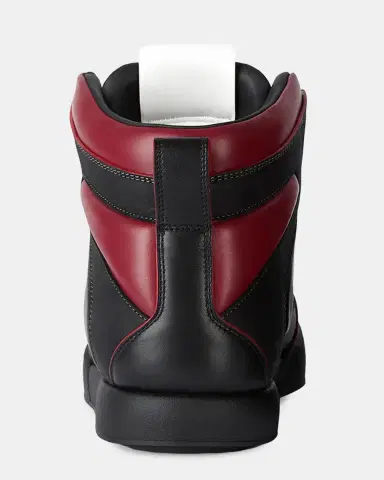 Givenchy Men's Leather High-Top Sneakers | Thumbnail 4 Givenchy Men's Leather High-Top Sneakers | Thumbnail 4