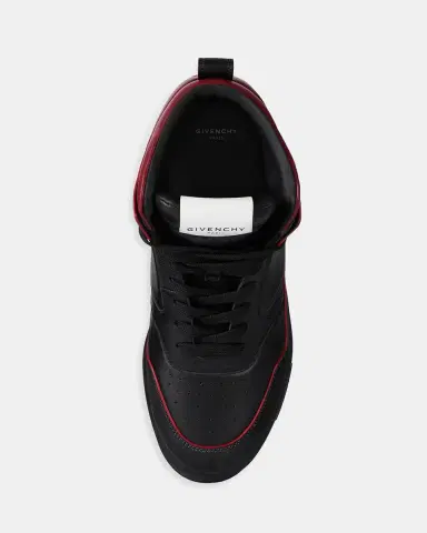 Givenchy Men's Leather High-Top Sneakers | Thumbnail 5 Givenchy Men's Leather High-Top Sneakers | Thumbnail 5