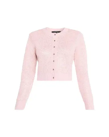 Toccin Mollie Sequined Crewneck Cardigan | Thumbnail 1