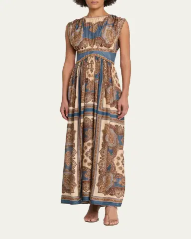 Zimmermann Mahon Waisted Maxi Dress | Thumbnail 2