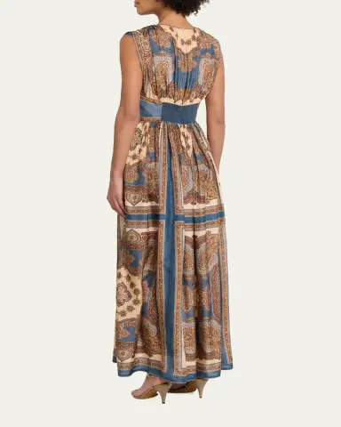 Zimmermann Mahon Waisted Maxi Dress | Thumbnail 3