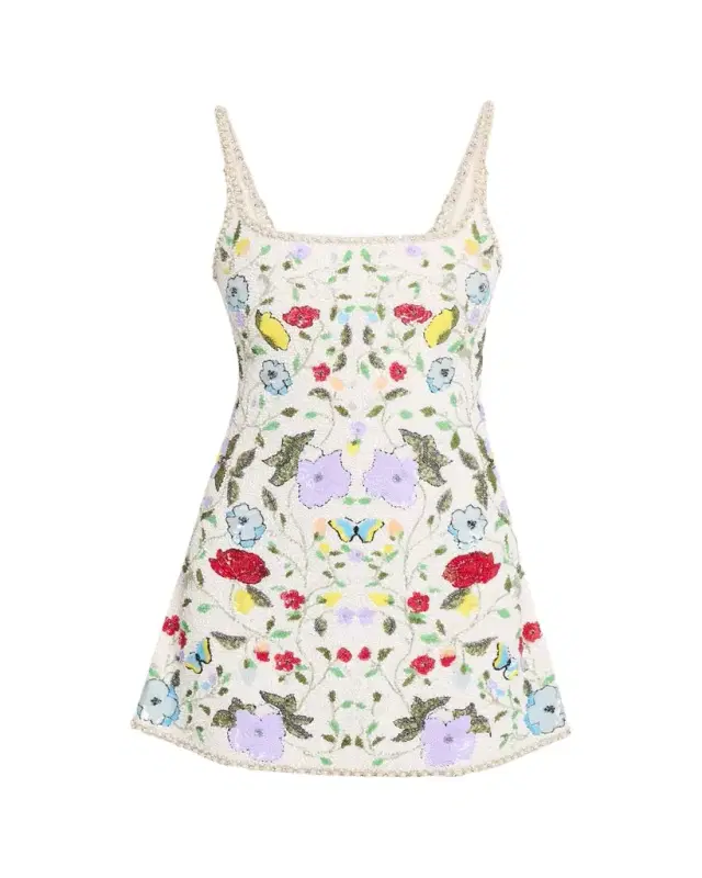 Julia Embellished Mini Gown