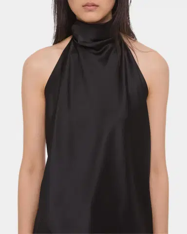 Helmut Lang Silk Tie Scarf Top | Thumbnail 5 Helmut Lang Silk Tie Scarf Top | Thumbnail 5