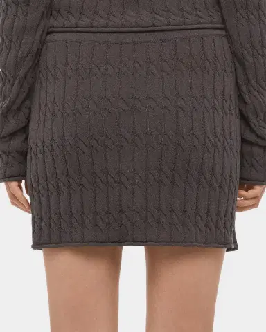 Helmut Lang Cable-Knit Mini Skirt | Thumbnail 3 Helmut Lang Cable-Knit Mini Skirt | Thumbnail 3