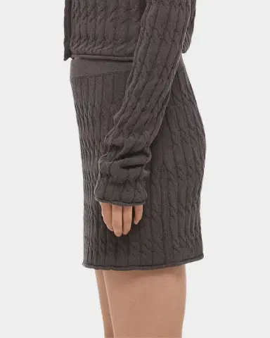 Helmut Lang Cable-Knit Mini Skirt | Thumbnail 6 Helmut Lang Cable-Knit Mini Skirt | Thumbnail 6