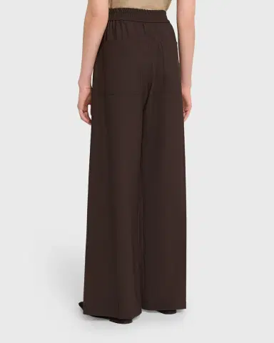 Brunello Cucinelli Wool-Blend Wide-Leg Pants | Thumbnail 3 Brunello Cucinelli Wool-Blend Wide-Leg Pants | Thumbnail 3