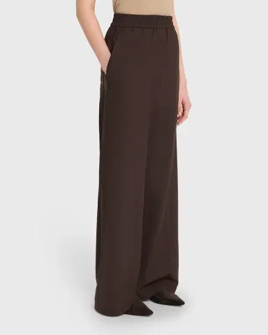Brunello Cucinelli Wool-Blend Wide-Leg Pants | Thumbnail 4 Brunello Cucinelli Wool-Blend Wide-Leg Pants | Thumbnail 4