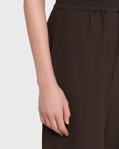 Brunello Cucinelli Wool-Blend Wide-Leg Pants | Thumbnail 5 Brunello Cucinelli Wool-Blend Wide-Leg Pants | Thumbnail 5
