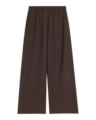 Brunello Cucinelli Wool-Blend Wide-Leg Pants | Thumbnail 1 Brunello Cucinelli Wool-Blend Wide-Leg Pants | Thumbnail 1