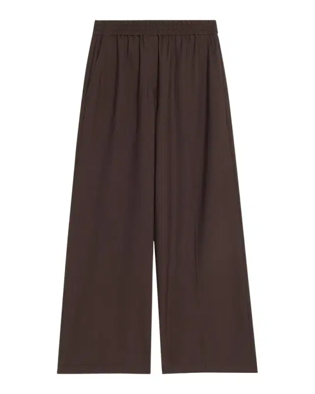 Brunello Cucinelli Wool-Blend Wide-Leg Pants