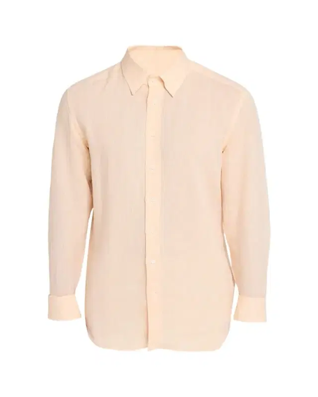 Men's Heathered Cotton Button-Down Shirt