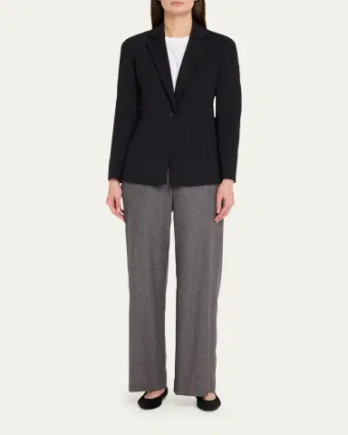 Lafayette 148 New York Slim Single-Button Blazer | Thumbnail 2 Lafayette 148 New York Slim Single-Button Blazer | Thumbnail 2