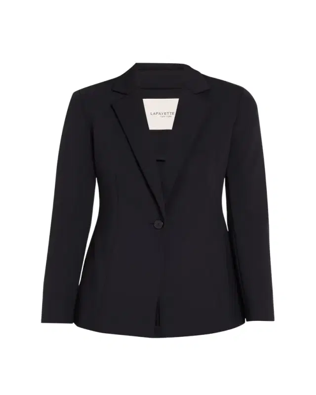 Lafayette 148 New York Slim Single-Button Blazer