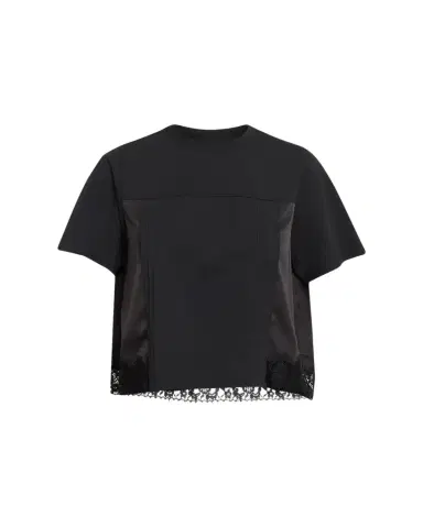3.1 Phillip Lim Satin Lace Flounce Top | Thumbnail 1