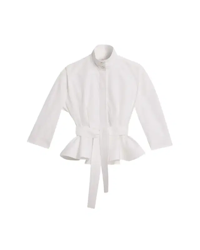 Jacquemus The Cabana Cotton Poplin Belted Shirt Jacket