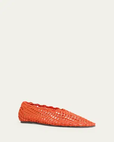 Proenza Schouler Slant Crochet Ballerina Flats | Thumbnail 2 Proenza Schouler Slant Crochet Ballerina Flats | Thumbnail 2