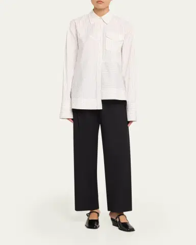 3.1 Phillip Lim Asymmetric Poplin Shirt | Thumbnail 2 3.1 Phillip Lim Asymmetric Poplin Shirt | Thumbnail 2