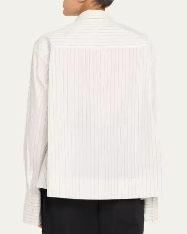 3.1 Phillip Lim Asymmetric Poplin Shirt | Thumbnail 3 3.1 Phillip Lim Asymmetric Poplin Shirt | Thumbnail 3