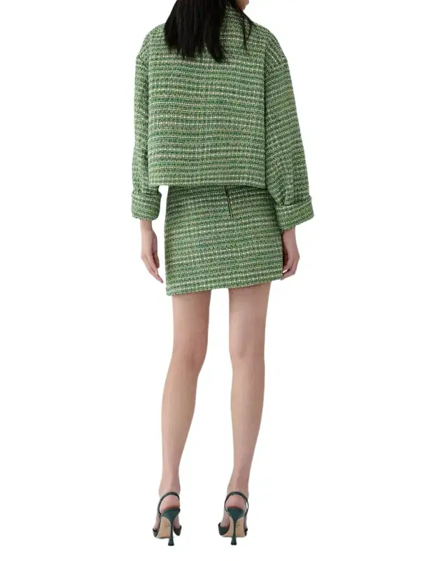 Carolina Herrera Tweed Mini Skirt
