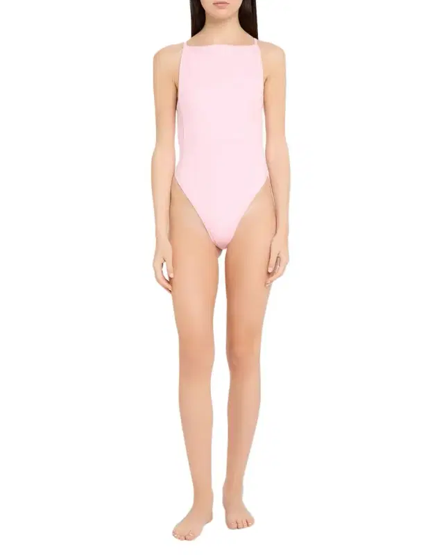 Jacquemus The Sole Open-Back One-Piece Swimsuit