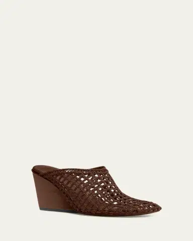 Proenza Schouler Slant Crochet Mules | Thumbnail 2