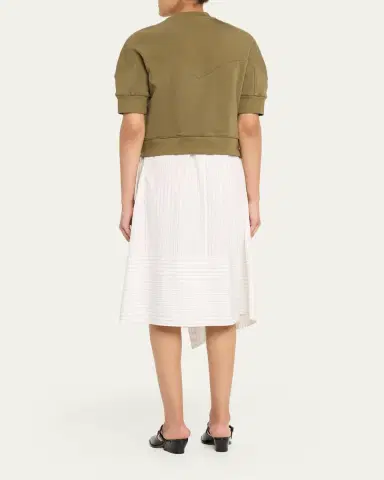3.1 Phillip Lim French-Terry Combo Dress | Thumbnail 3