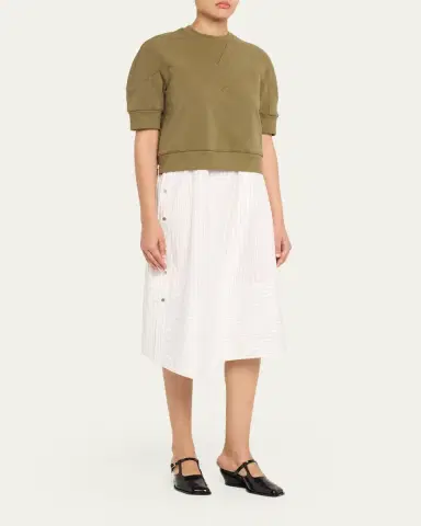3.1 Phillip Lim French-Terry Combo Dress | Thumbnail 4