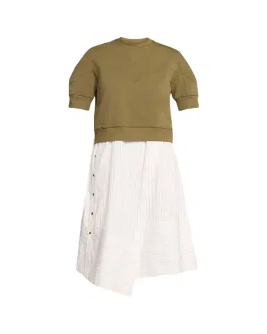 3.1 Phillip Lim French-Terry Combo Dress | Thumbnail 1