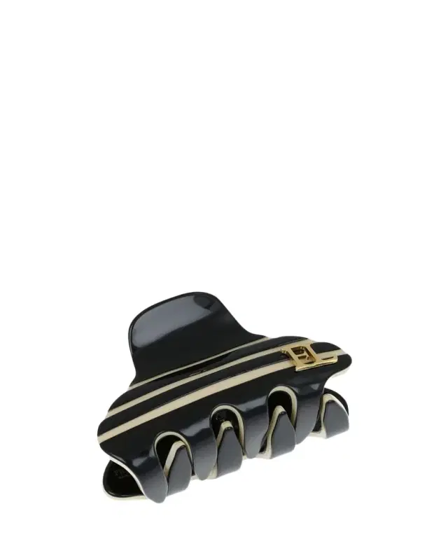 Stripe Small Claw Clip