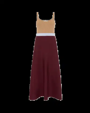 Gabriela Hearst Flaminius Sleeveless Colorblock Wool-Cashmere Knit Midi Dress | Thumbnail 2 Gabriela Hearst Flaminius Sleeveless Colorblock Wool-Cashmere Knit Midi Dress | Thumbnail 2