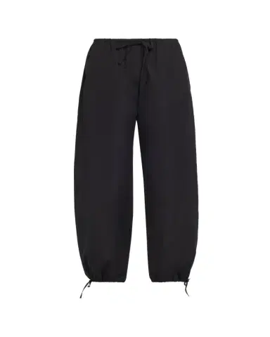 TOTEME Drawstring Cotton Balloon Pants | Thumbnail 1 TOTEME Drawstring Cotton Balloon Pants | Thumbnail 1
